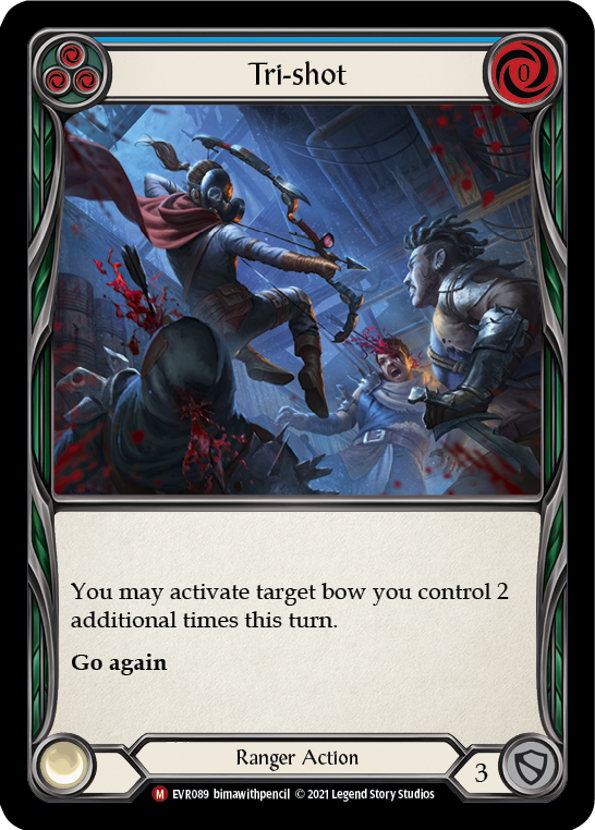 Tri-shot [EVR089] (Everfest)  1st Edition Rainbow Foil | Good Games Adelaide SA
