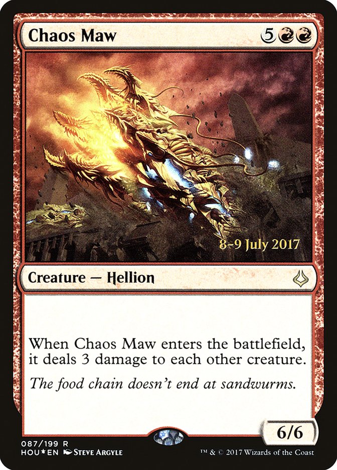 Chaos Maw [Hour of Devastation Promos] | Good Games Adelaide SA