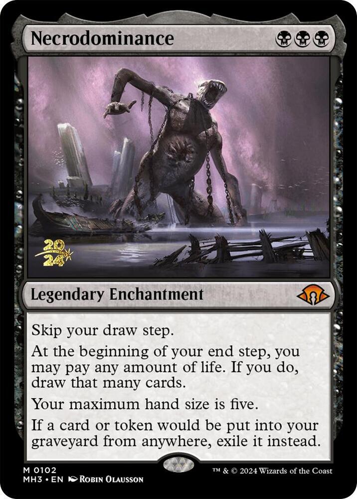 Necrodominance 102 (Prerelease Cards)  - Foil | Good Games Adelaide SA