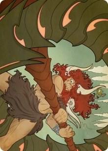 Borborygmos and Fblthp Art Card 57 81 57 (Art Series: March of the Machine)  | Good Games Adelaide SA