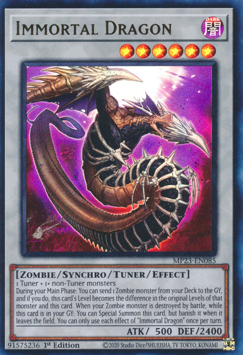 Immortal Dragon [MP23-EN085] Ultra Rare | Good Games Adelaide SA
