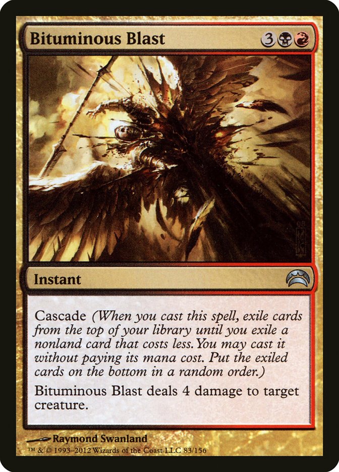 Bituminous Blast [Planechase 2012] | Good Games Adelaide SA