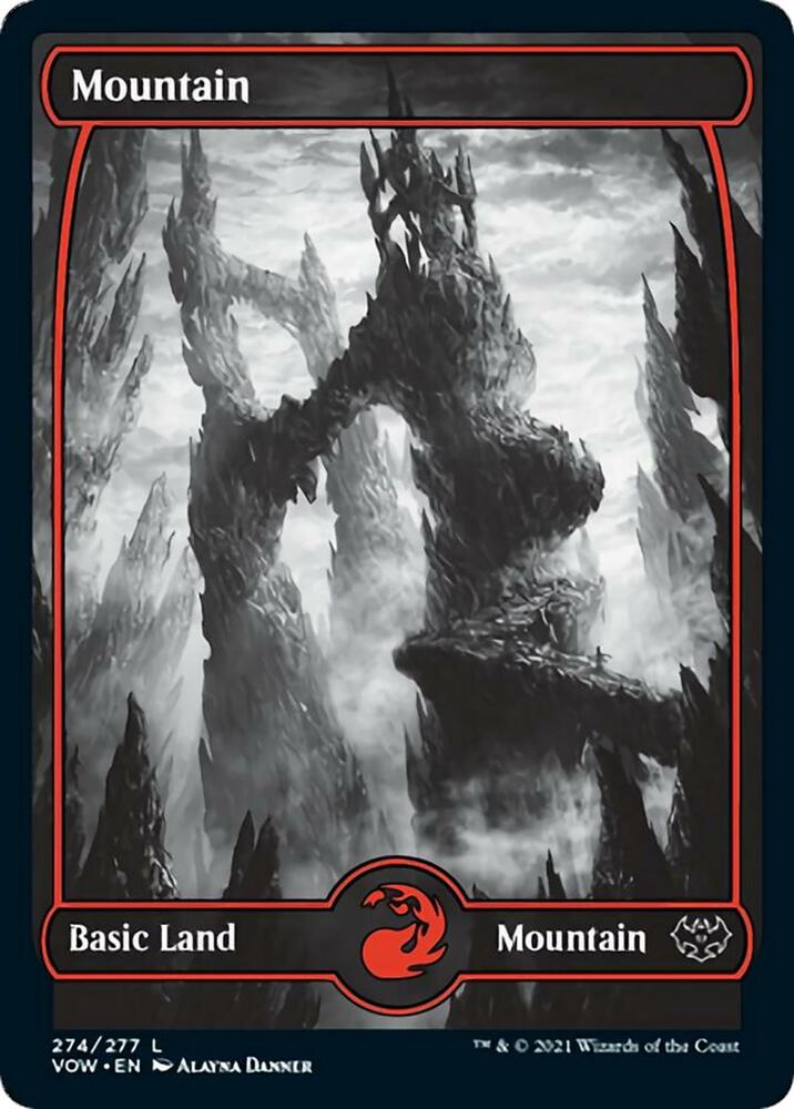 Mountain 274 274 (Innistrad: Crimson Vow)  - Foil | Good Games Adelaide SA