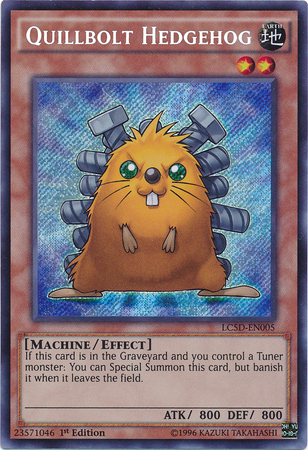 Quillbolt Hedgehog [LC5D-EN005] Secret Rare | Good Games Adelaide SA