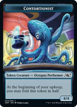 Contortionist Double Sided Token 4 (Unfinity)  | Good Games Adelaide SA