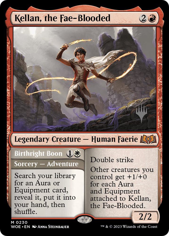 Kellan the Fae Blooded 230 (Promo Pack: Wilds of Eldraine)  | Good Games Adelaide SA