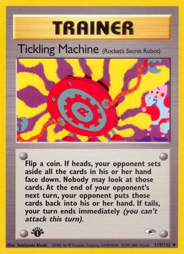 Tickling Machine 119/132 (Gym Heroes)  - 1st Edition | Good Games Adelaide SA
