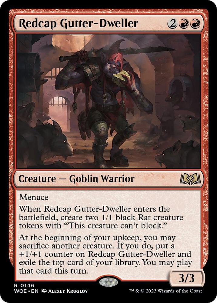Redcap Gutter Dweller 146 (Wilds of Eldraine)  | Good Games Adelaide SA