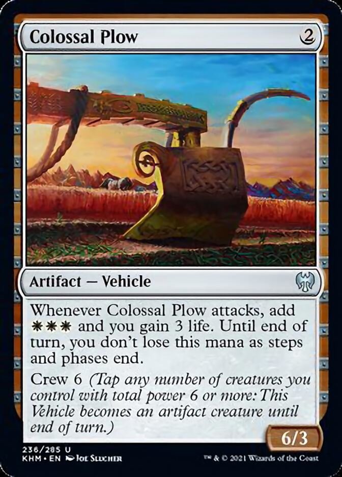 Colossal Plow [Kaldheim] | Good Games Adelaide SA
