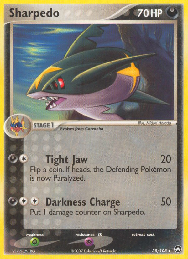 Sharpedo (38/108) [EX: Power Keepers] | Good Games Adelaide SA