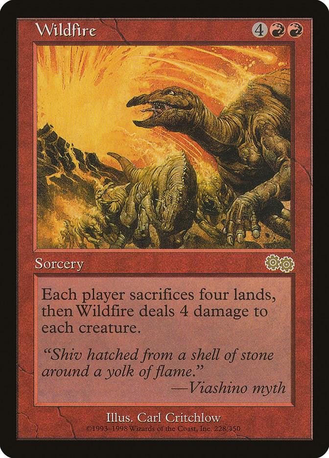 Wildfire 228 (Urza's Saga)  | Good Games Adelaide SA