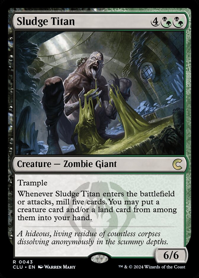 Sludge Titan 43 (Ravnica: Clue Edition)  | Good Games Adelaide SA
