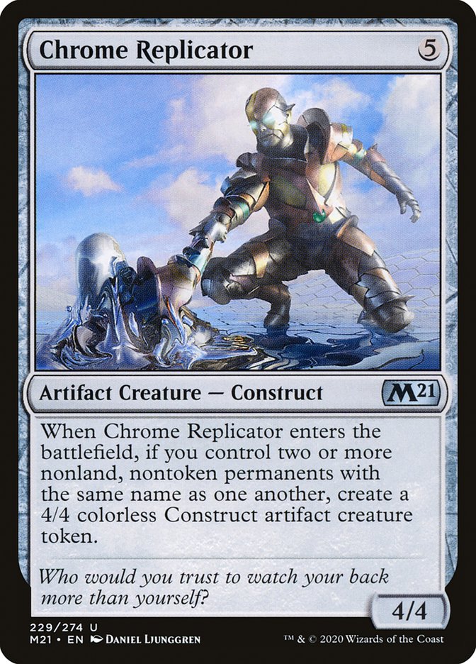 Chrome Replicator 229 (Core Set 2021)  - Foil | Good Games Adelaide SA