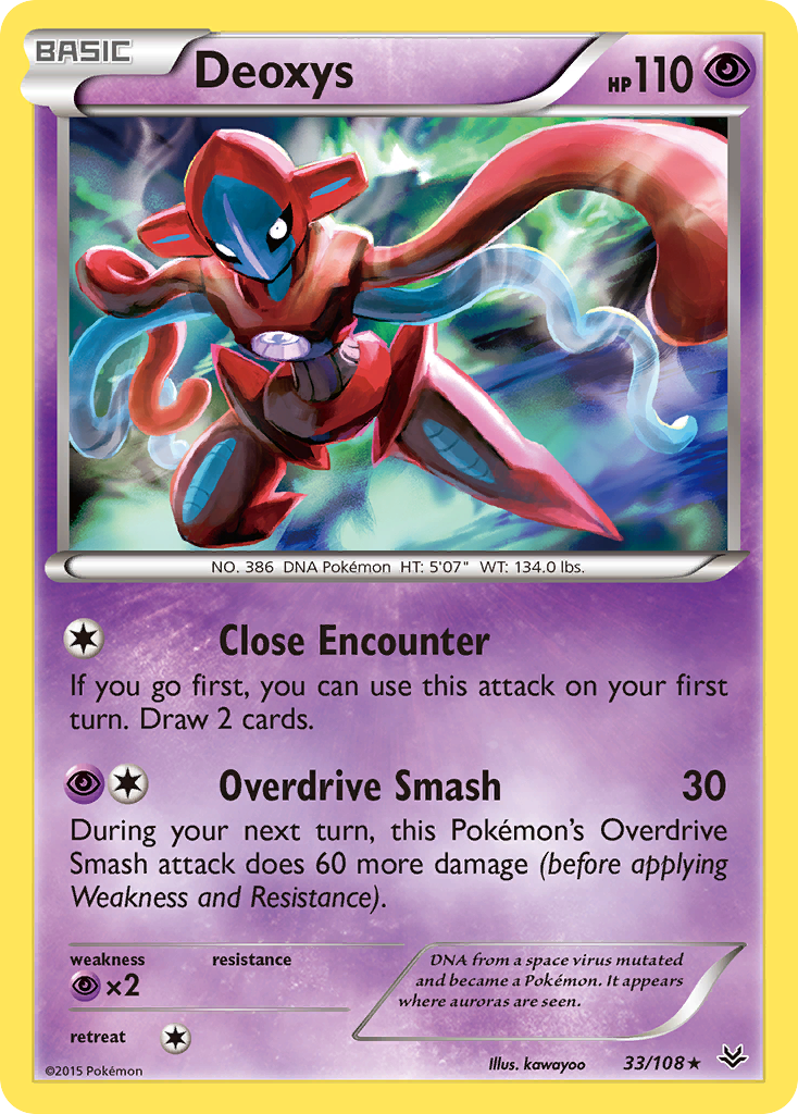 Deoxys (33/108) [XY: Roaring Skies] | Good Games Adelaide SA