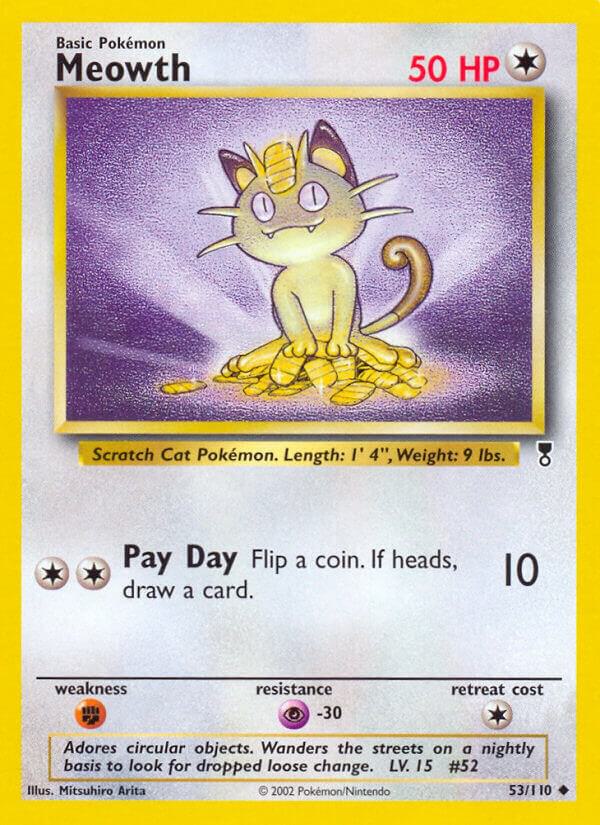 Meowth 053/110 (Legendary Collection)  | Good Games Adelaide SA