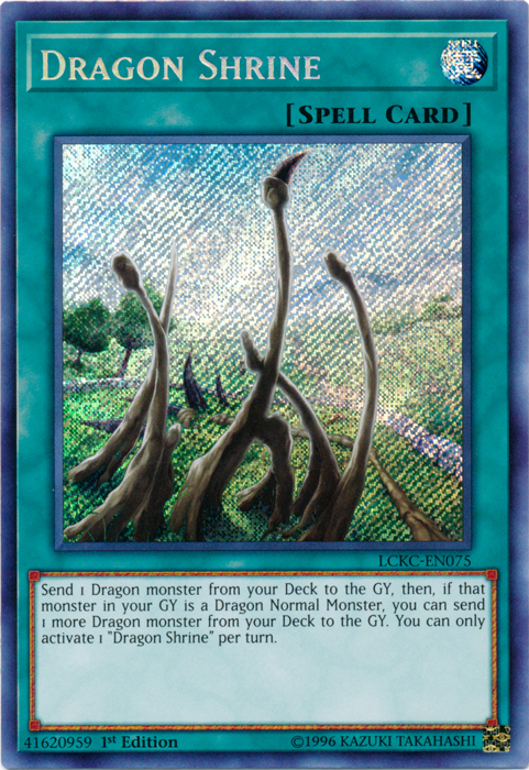 Dragon Shrine [LCKC-EN075] Secret Rare | Good Games Adelaide SA