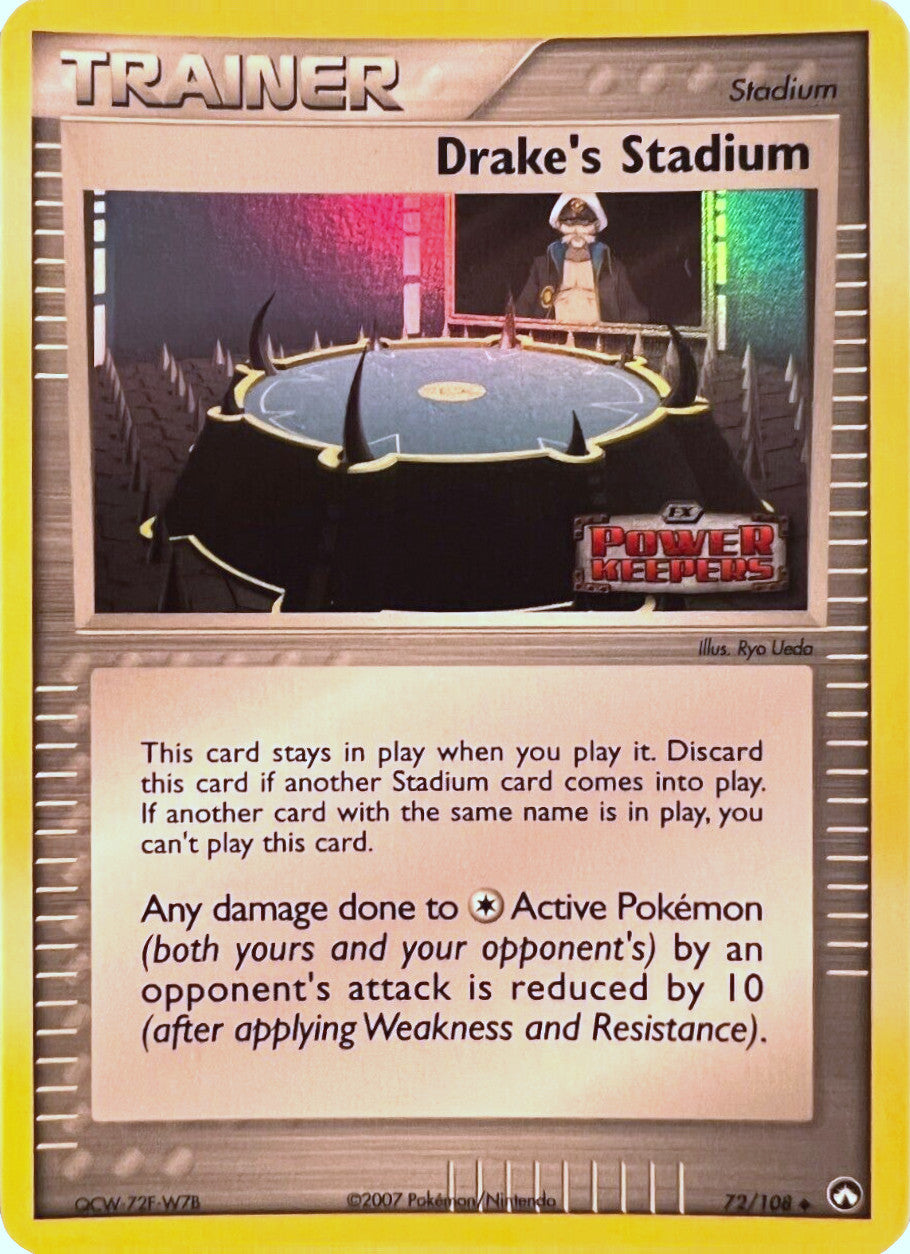 Drake's Stadium (72/108) (Stamped) [EX: Power Keepers] | Good Games Adelaide SA