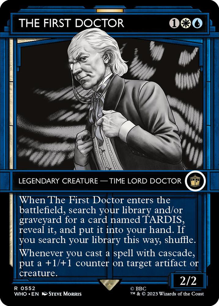 The First Doctor 552 (Universes Beyond: Doctor Who)  - Foil | Good Games Adelaide SA