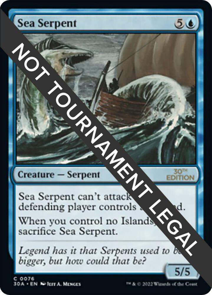 Sea Serpent 76/594 (30th Anniversary Edition)  | Good Games Adelaide SA