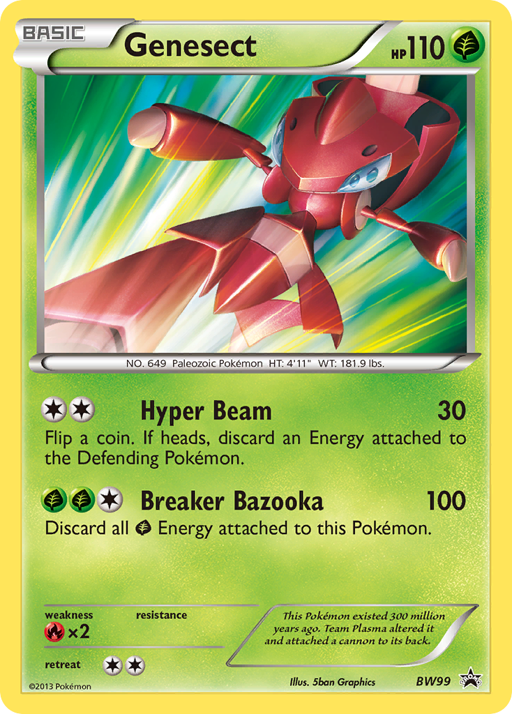 Genesect (BW99) [Black & White: Black Star Promos] | Good Games Adelaide SA