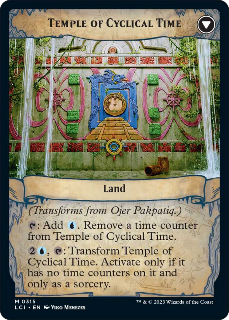 Ojer Pakpatiq, Deepest Epoch // Temple of Cyclical Time (Showcase) [The Lost Caverns of Ixalan] | Good Games Adelaide SA