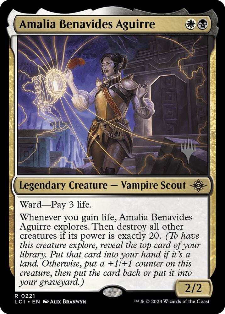 Amalia Benavides Aguirre 221 (Promo Pack: The Lost Caverns of Ixalan)  - Foil | Good Games Adelaide SA