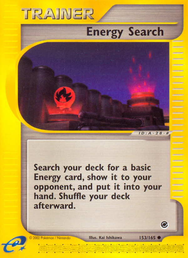 Energy Search (153/165) [Expedition: Base Set] | Good Games Adelaide SA