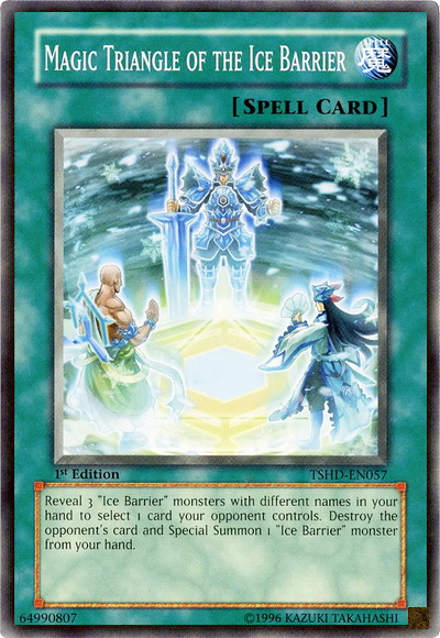 Magic Triangle of the Ice Barrier [TSHD-EN057] Common | Good Games Adelaide SA