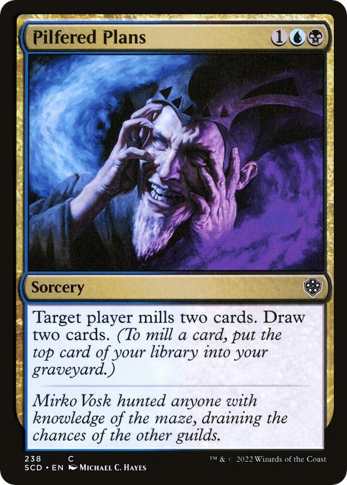 Pilfered Plans 238 (Starter Commander Decks)  | Good Games Adelaide SA