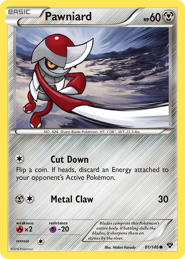 Pawniard 81/146 (XY Base Set)  | Good Games Adelaide SA