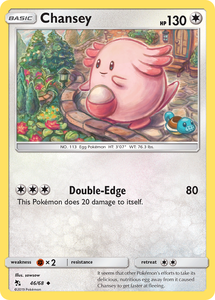 Chansey (46/68) [Sun & Moon: Hidden Fates] | Good Games Adelaide SA