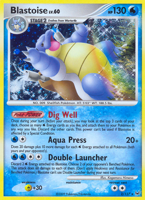 Blastoise (2/127) [Platinum: Base Set] | Good Games Adelaide SA