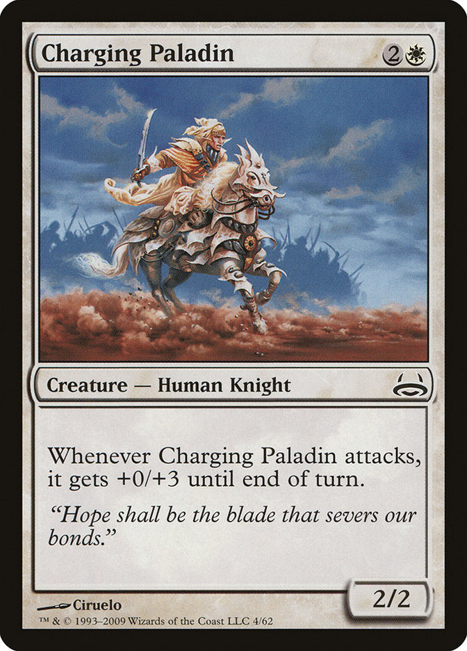 Charging Paladin [Duel Decks: Divine vs. Demonic] | Good Games Adelaide SA