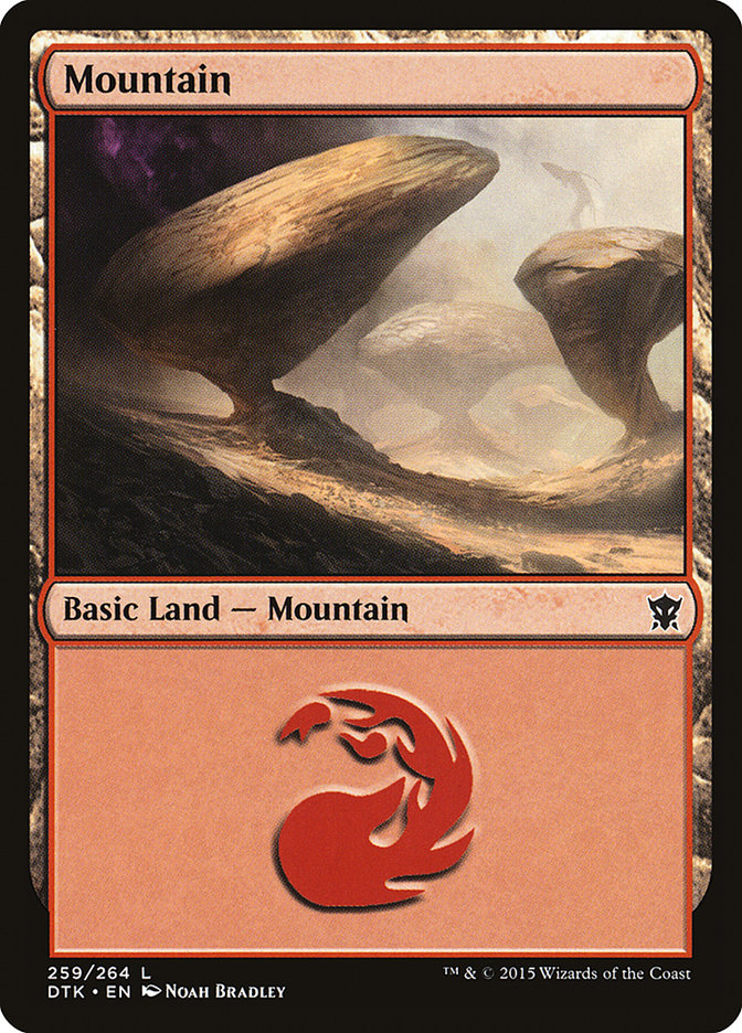 Mountain (259) [Dragons of Tarkir] | Good Games Adelaide SA
