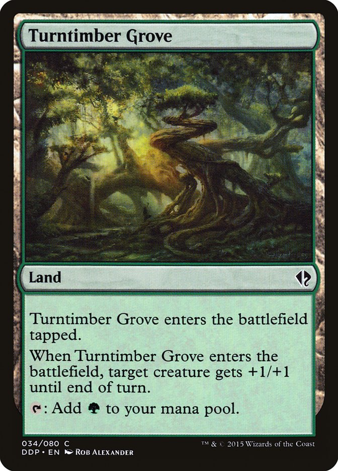 Turntimber Grove 34 (Duel Decks: Zendikar vs. Eldrazi)  | Good Games Adelaide SA