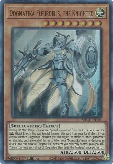 Dogmatika Fleurdelis, the Knighted [MP21-EN104] Ultra Rare | Good Games Adelaide SA