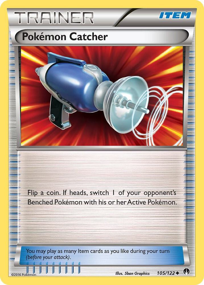 Pokemon Catcher 105/122 (XY - BREAKpoint)  | Good Games Adelaide SA