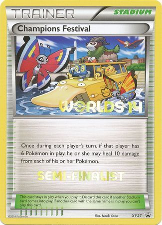 Champions Festival (XY27) (2014 Semi Finalist) [XY: Black Star Promos] | Good Games Adelaide SA