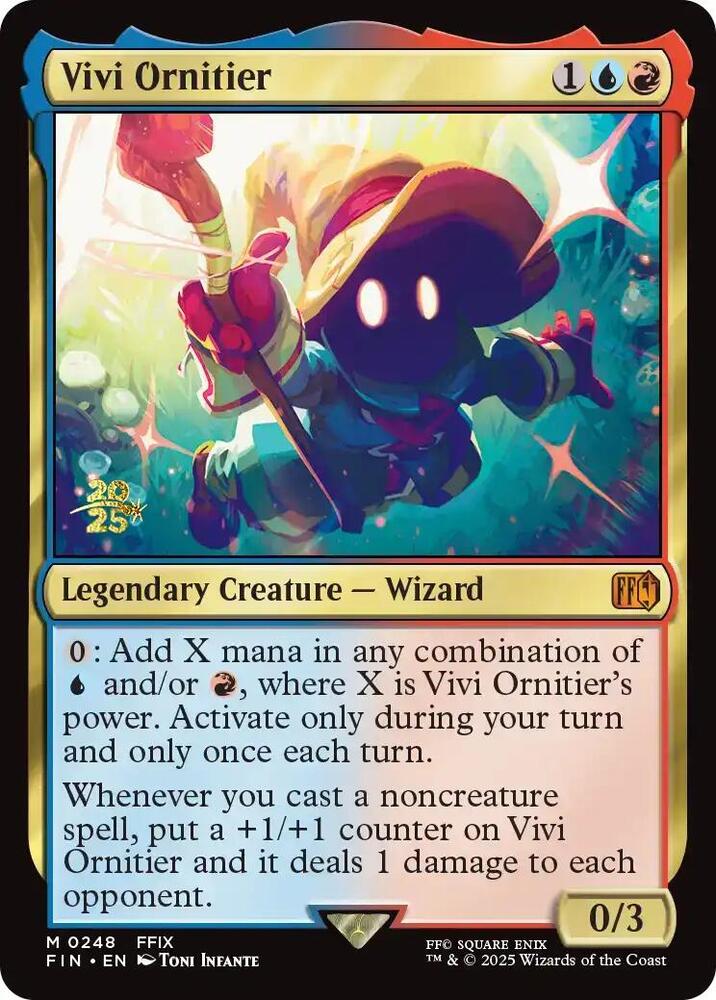 Vivi Ornitier 248 (Prerelease Cards)  - Foil | Good Games Adelaide SA