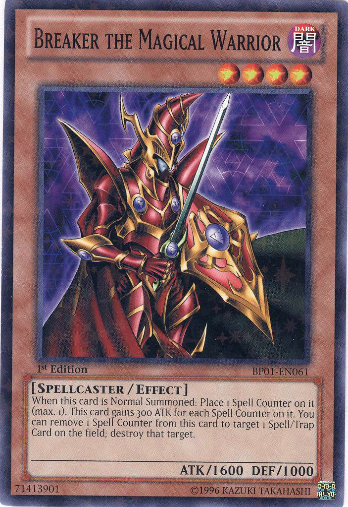 Breaker the Magical Warrior [BP01-EN061] Starfoil Rare | Good Games Adelaide SA