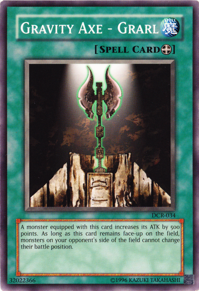 Gravity Axe - Grarl [DCR-034] Common | Good Games Adelaide SA