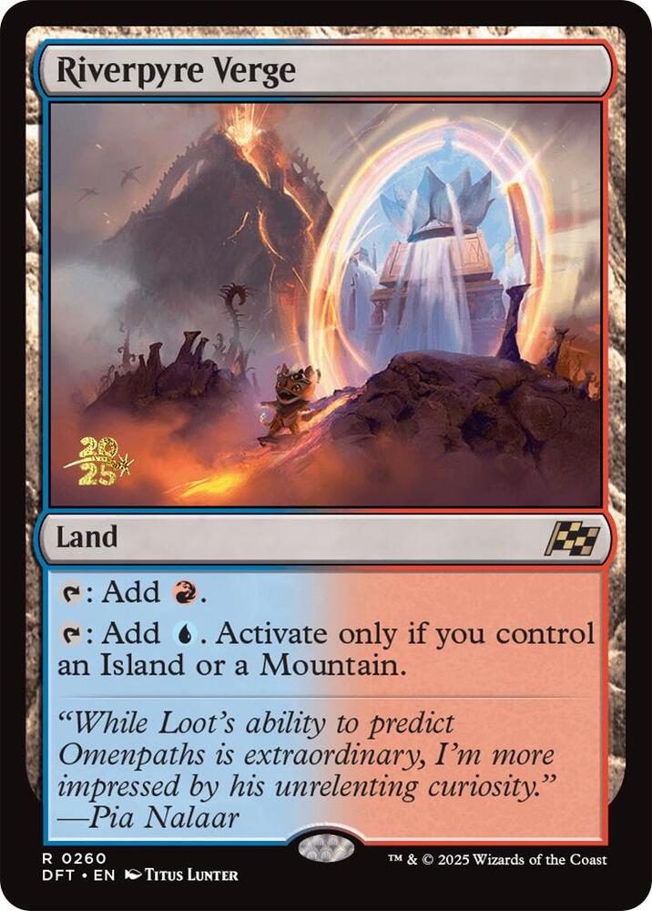 Riverpyre Verge 260 (Prerelease Cards)  - Foil | Good Games Adelaide SA
