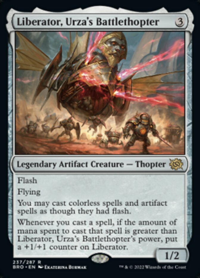 Liberator, Urza's Battlethopter [The Brothers' War] | Good Games Adelaide SA