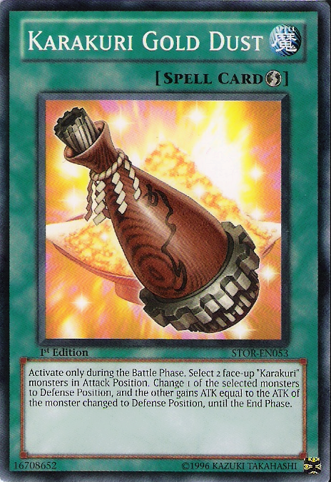 Karakuri Gold Dust [STOR-EN053] Common | Good Games Adelaide SA