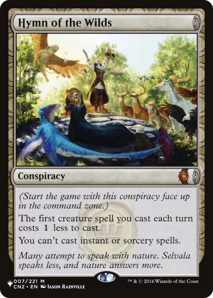 Hymn of the Wilds 007/221 (The List Reprints)  | Good Games Adelaide SA