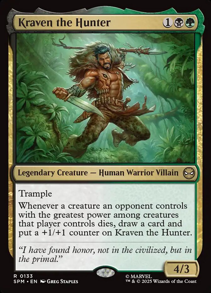 Kraven the Hunter 133 (Marvel's Spider-Man)  | Good Games Adelaide SA