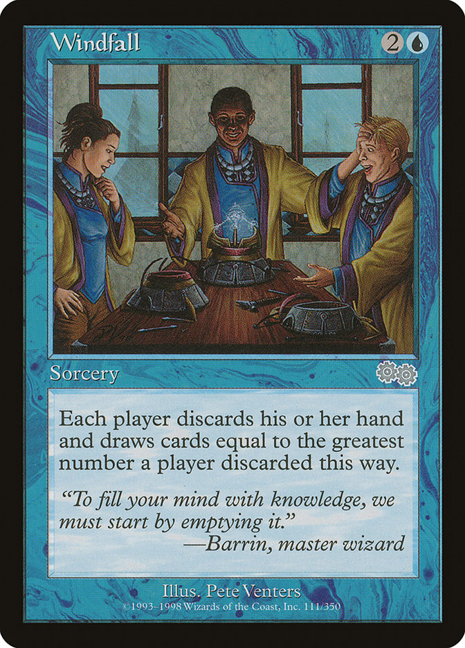 Windfall [Urza's Saga] | Good Games Adelaide SA