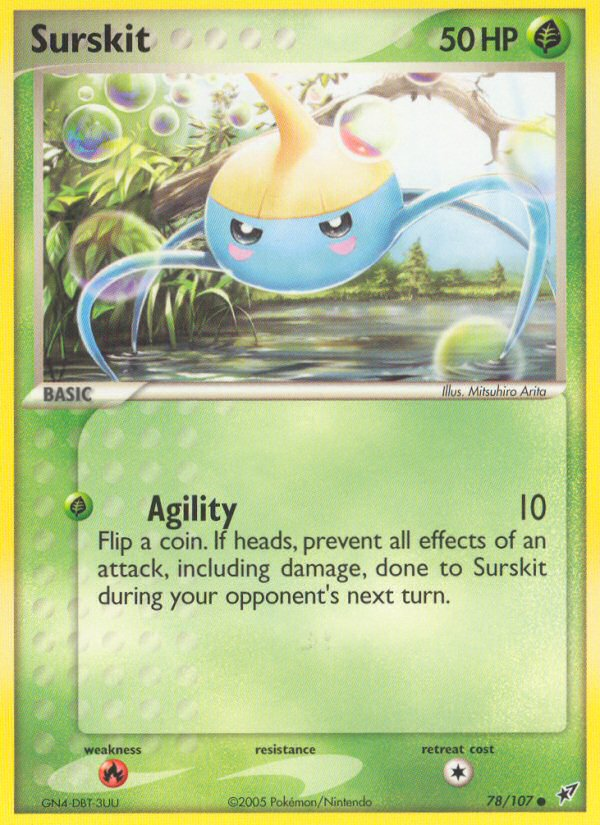 Surskit (78/107) [EX: Deoxys] | Good Games Adelaide SA