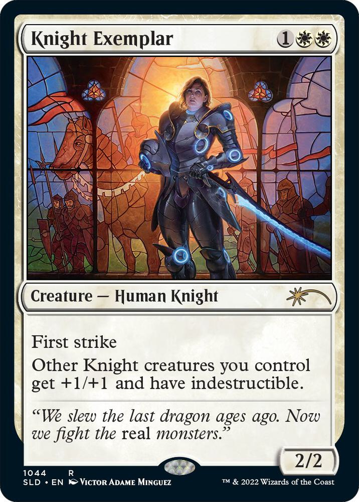 Knight Exemplar 1044 (Secret Lair Drop Series)  - Foil | Good Games Adelaide SA