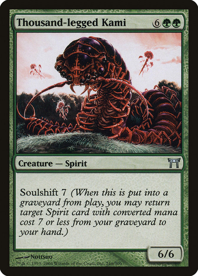 Thousand-legged Kami 246 (Champions of Kamigawa)  - Foil | Good Games Adelaide SA
